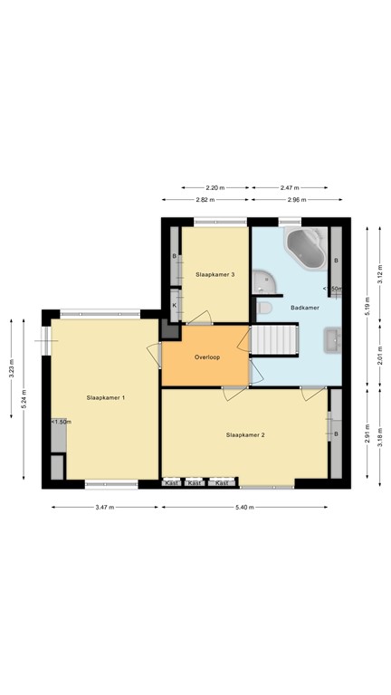 mediumsize floorplan